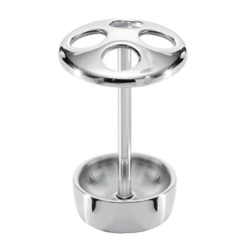 Porte-brosse à dents chrome Forma par Interdesign Porte-brosse à dents chrome Forma par Interdesign