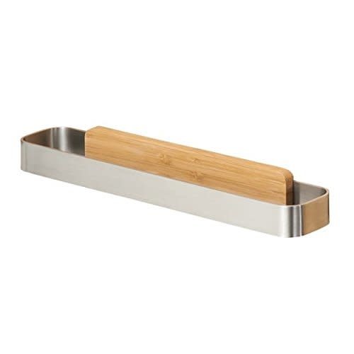 Porte-serviettes autocollant fini bois Affix par Interdesign Porte-serviettes autocollant fini bois Affix par Interdesign