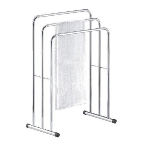 Porte-serviettes triple chrome sur pied par Imperial Porte-serviettes triple chrome sur pied par Imperial
