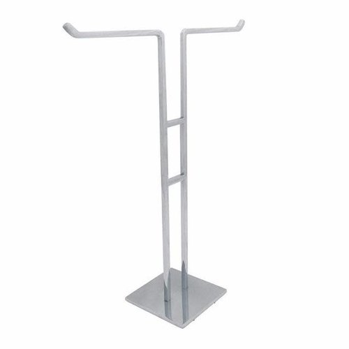 Porte-serviettes de comptoir chrome en T par Imperial Porte-serviettes de comptoir chrome en T par Imperial
