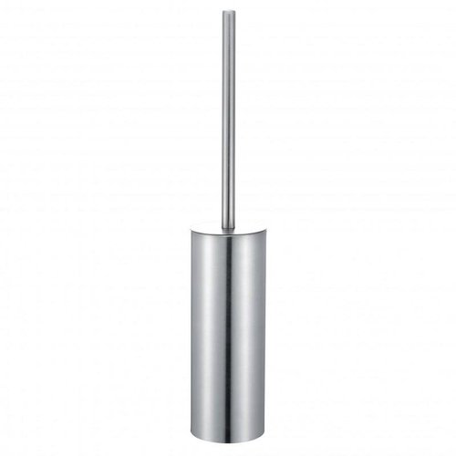 Brosse de toilette nickel avec base cylindrique par Impérial Brosse de toilette nickel avec base cylindrique par Impérial
