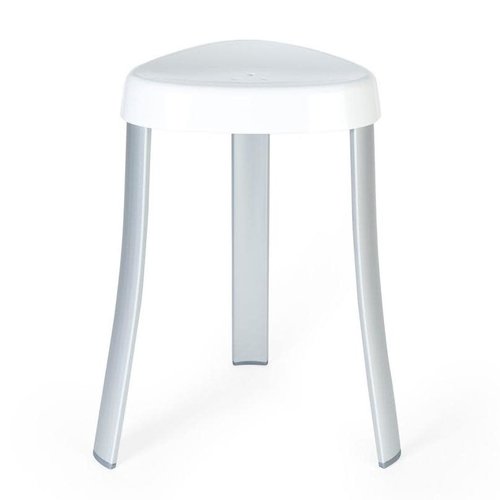 Banc de douche blanc triangulaire Spa par Better Living Banc de douche blanc triangulaire Spa par Better Living