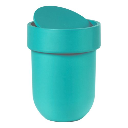 Poubelle aqua avec couvercle Touch par Umbra Poubelle aqua avec couvercle Touch par Umbra