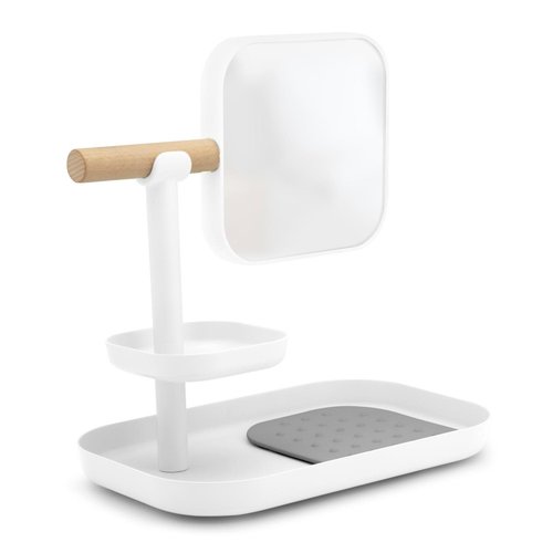Organisateur de salle de bain blanc Vana par Umbra Organisateur de salle de bain blanc Vana par Umbra