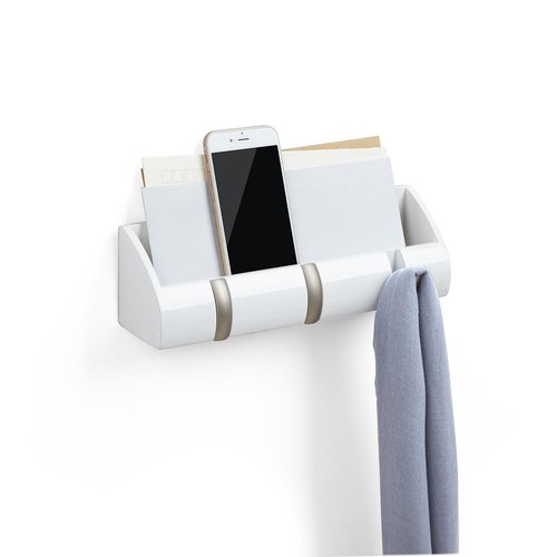 Organisateur mural blanc Cubby par Umbra Organisateur mural blanc Cubby par Umbra