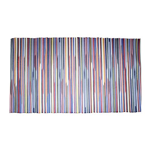 Tapis à fines rayures multicolores Tapis à fines rayures multicolores