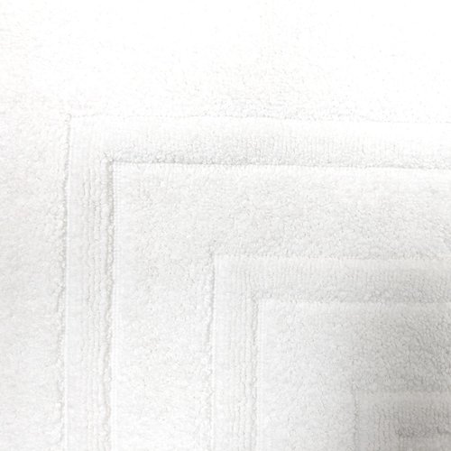 Tapis de bain blanc antidérapant Houston Tapis de bain blanc antidérapant Houston
