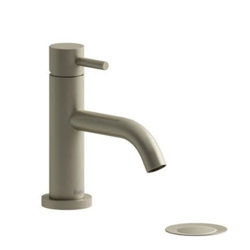 Riobel Robinet de lavabo monotrou nickel brossé avec drain CS par Riobel Riobel Robinet de lavabo monotrou nickel brossé avec drain CS par Riobel