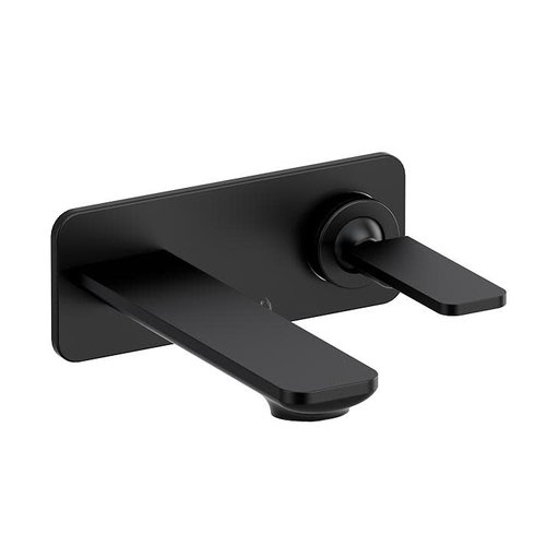 Riobel Robinet de lavabo mural noir Equinox par Riobel Riobel Robinet de lavabo mural noir Equinox par Riobel