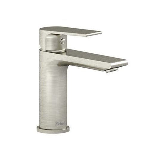 Riobel Robinet de lavabo monotrou nickel brossé Fresk par Riobel Riobel Robinet de lavabo monotrou nickel brossé Fresk par Riobel