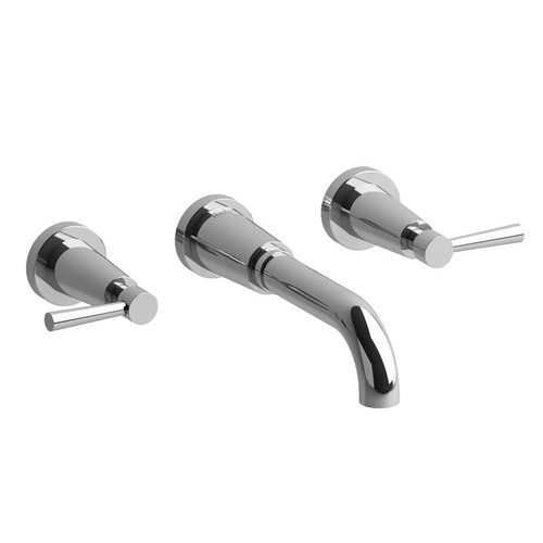 Robinet de lavabo mural 8" chrome Pallace par Riobel Robinet de lavabo mural 8" chrome Pallace par Riobel