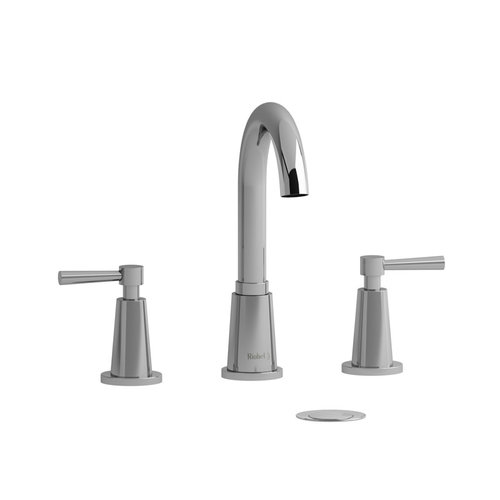 Riobel Robinet de lavabo 8" chrome avec drain Pallace par Riobel Riobel Robinet de lavabo 8" chrome avec drain Pallace par Riobel