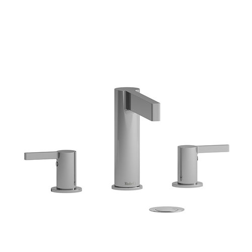 Riobel Robinet de lavabo 8" chrome avec drain Paradox par Riobel Riobel Robinet de lavabo 8" chrome avec drain Paradox par Riobel