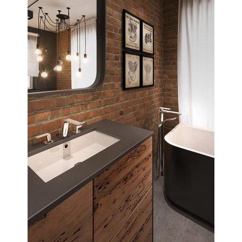 TENZO Robinet de lavabo 8" chrome Quantum par Tënzo TENZO Robinet de lavabo 8" chrome Quantum par Tënzo