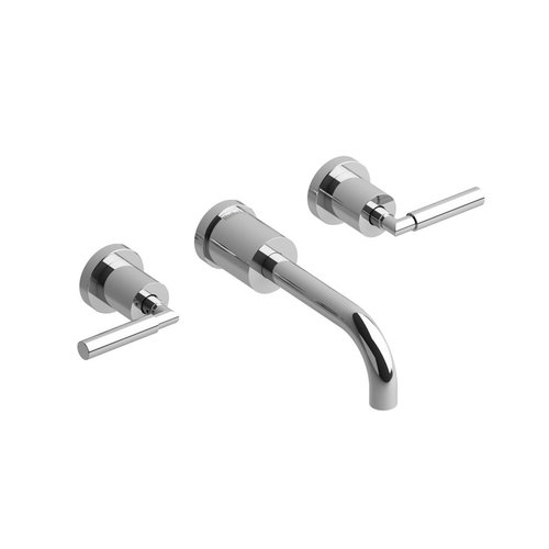 Robinet de lavabo mural 8" chrome Sylla par Riobel Robinet de lavabo mural 8" chrome Sylla par Riobel