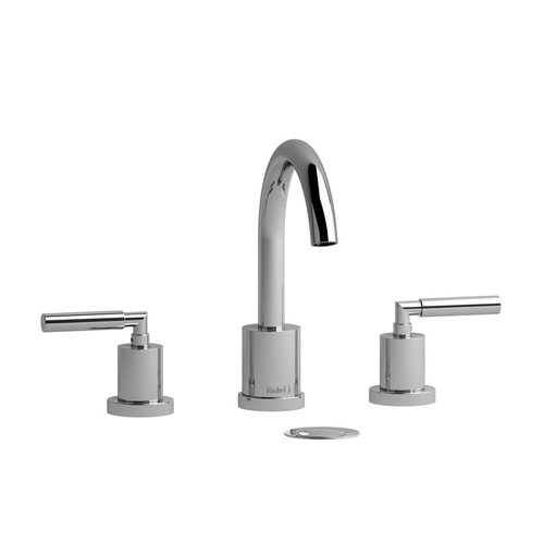 Riobel Robinet de lavabo 8" chrome avec drain Sylla par Riobel Riobel Robinet de lavabo 8" chrome avec drain Sylla par Riobel