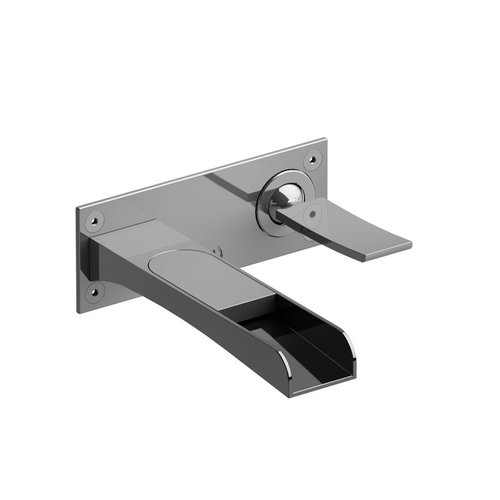 Robinet de lavabo mural chrome Zendo par Riobel Robinet de lavabo mural chrome Zendo par Riobel