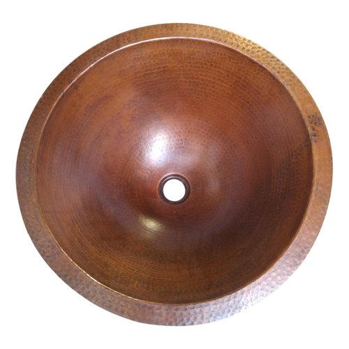 Lavabo rond 18" en cuivre Anaconda Lavabo rond 18" en cuivre Anaconda