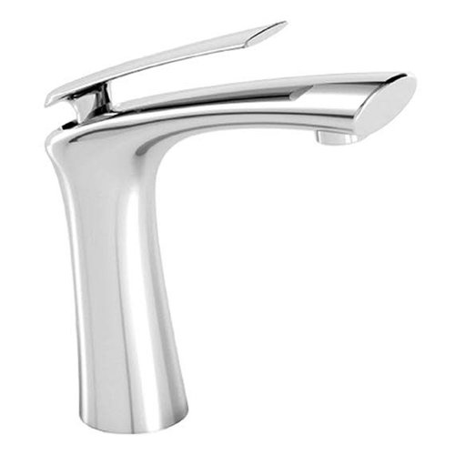 Robinet de lavabo monotrou chrome Fluvia par Tënzo Robinet de lavabo monotrou chrome Fluvia par Tënzo