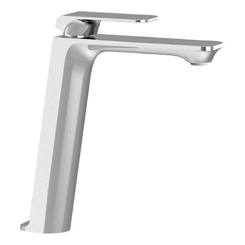 TENZO Robinet de lavabo monotrou haut chrome Quantum par Tënzo TENZO Robinet de lavabo monotrou haut chrome Quantum par Tënzo