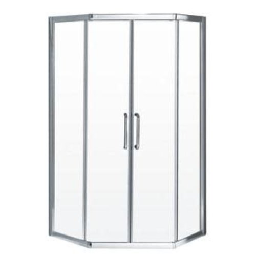 Porte de douche néo-angle 38" x 38" Lemans par Neptune Porte de douche néo-angle 38" x 38" Lemans par Neptune