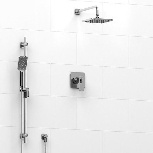 Riobel Ensemble de plomberie chrome pour douche Equinox par Riobel Riobel Ensemble de plomberie chrome pour douche Equinox par Riobel