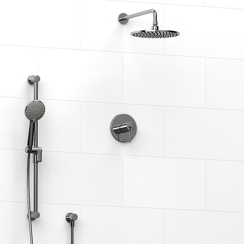 Riobel Ensemble de plomberie chrome pour douche Premium par Riobel Riobel Ensemble de plomberie chrome pour douche Premium par Riobel