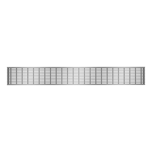 Grille de drain linéaire 24" en inox pour douche modèle C1 par Zitta Grille de drain linéaire 24" en inox pour douche modèle C1 par Zitta