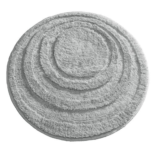 Tapis de bain gris rond Spa par Interdesign Tapis de bain gris rond Spa par Interdesign