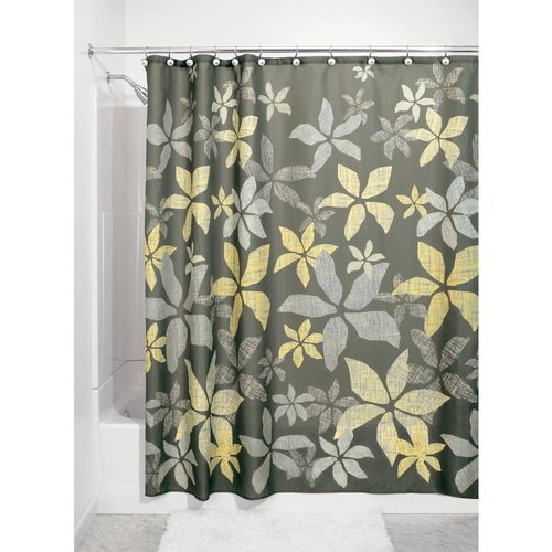 Rideau de douche gris Tessa par Interdesign Rideau de douche gris Tessa par Interdesign