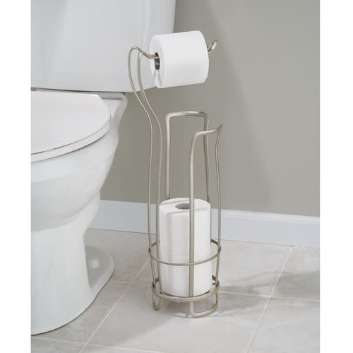 Support à papier de toilette gris satin Axis Plus Support à papier de toilette gris satin Axis Plus