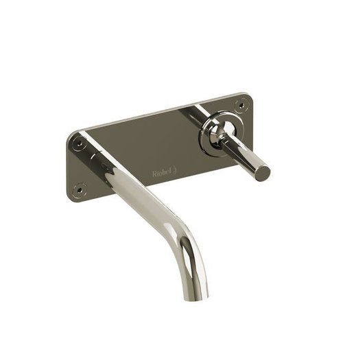 Robinet de lavabo mural nickel poli Riu par Riobel Robinet de lavabo mural nickel poli Riu par Riobel