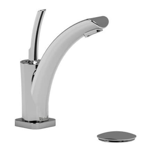 Robinet de lavabo monotrou chrome avec drain Salomé par Riobel Robinet de lavabo monotrou chrome avec drain Salomé par Riobel