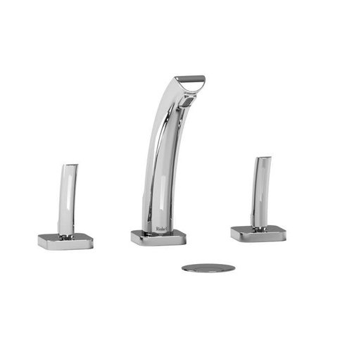 Riobel Robinet de lavabo 8" chrome avec drain Salomé par Riobel Riobel Robinet de lavabo 8" chrome avec drain Salomé par Riobel