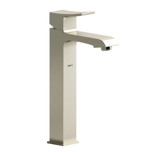 Riobel Robinet de lavabo monotrou nickel brossé Zendo par Riobel Riobel Robinet de lavabo monotrou nickel brossé Zendo par Riobel