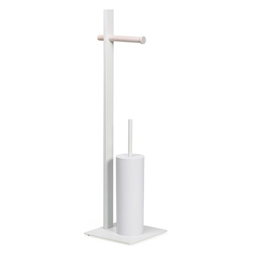 TORRE&TAGUS Porte papier toilette Bergson en métal blanc TORRE&TAGUS Porte papier toilette Bergson en métal blanc