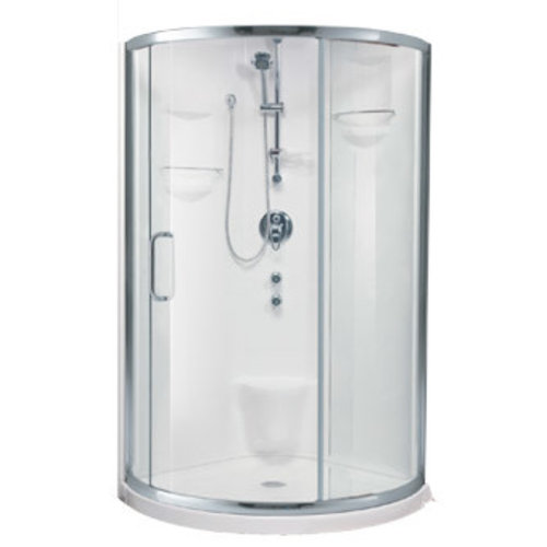 Douche Stella ronde 2 pièces 36'' x 36'' par Neptune Douche Stella ronde 2 pièces 36'' x 36'' par Neptune