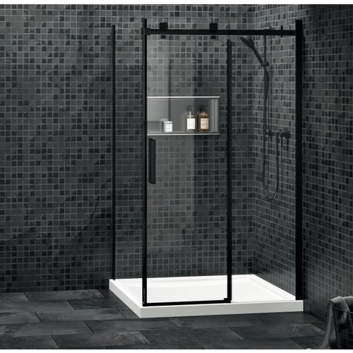 ZITTA Porte de douche Piazza 60'' noir mat ZITTA Porte de douche Piazza 60'' noir mat