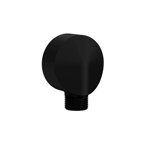 BARIL Coude de raccordement rond 1/2po noir mat BARIL Coude de raccordement rond 1/2po noir mat