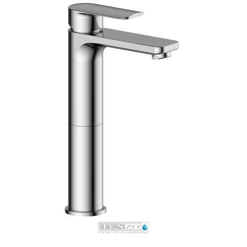 TENZO ROBINET LAVABO DELANO HAUT/ MI-HAUT CHROME (SANS DRAIN) TENZO ROBINET LAVABO DELANO HAUT/ MI-HAUT CHROME (SANS DRAIN)