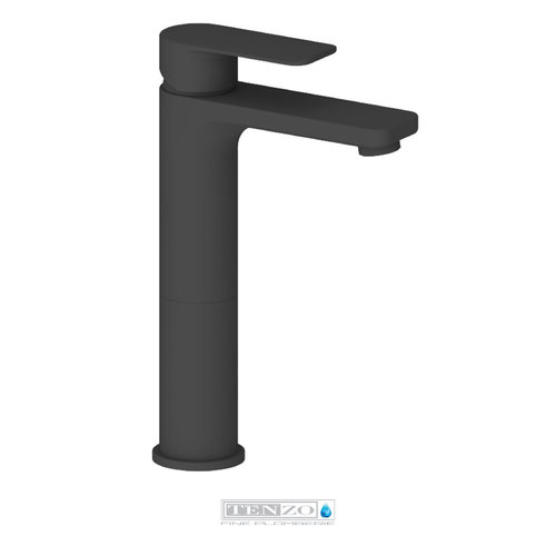 TENZO ROBINET DELANO LAVABO HAUT/MI-HAUT NOIR sans drain TENZO ROBINET DELANO LAVABO HAUT/MI-HAUT NOIR sans drain