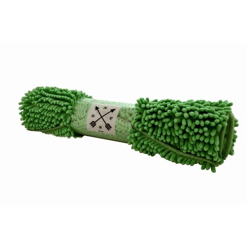 NOSTALGIA Tapis de bain chenille vert NOSTALGIA Tapis de bain chenille vert