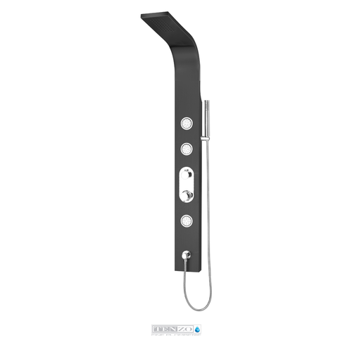 TENZO Colonne de douche Evolo Noir mat par Tenzo TENZO Colonne de douche Evolo Noir mat par Tenzo