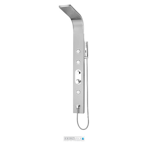 TENZO Colonne de douche Evolo en Acier Inox brossé par Tenzo TENZO Colonne de douche Evolo en Acier Inox brossé par Tenzo