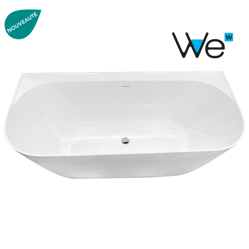 AKKTUEL Bain WE W mural 59x29 blanc par AKTUELL AKKTUEL Bain WE W mural 59x29 blanc par AKTUELL