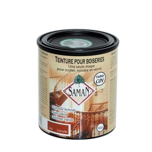 Teinture vernis hybride couleur cannelle 946 ml SAMAN Teinture vernis hybride couleur cannelle 946 ml SAMAN