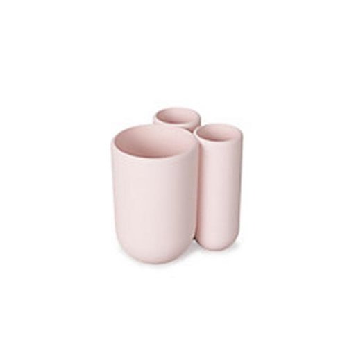 UMBRA Porte brosse à dent touch rose pâle UMBRA Porte brosse à dent touch rose pâle