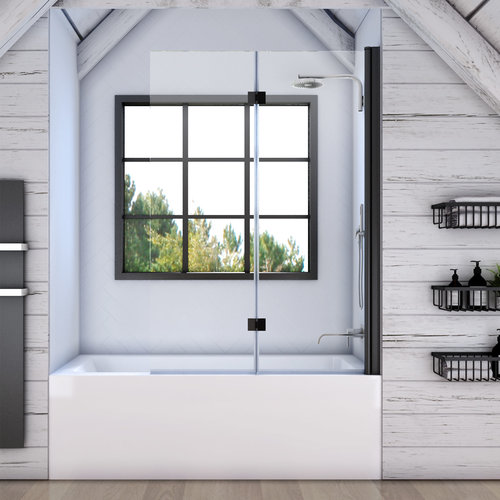 OCEANIA Écran de bain Noir Mat OCEANIA Écran de bain Noir Mat