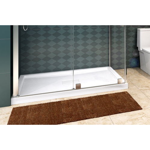 ZITTA Base de douche 60x36 bride à droite par Zitta ZITTA Base de douche 60x36 bride à droite par Zitta