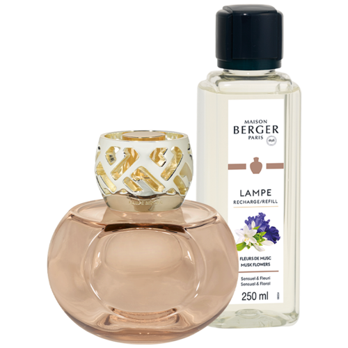 Coffret Lampe Berger Senso + Fleurs de musc - 250 ml (8.5 oz) Coffret Lampe Berger Senso + Fleurs de musc - 250 ml (8.5 oz)